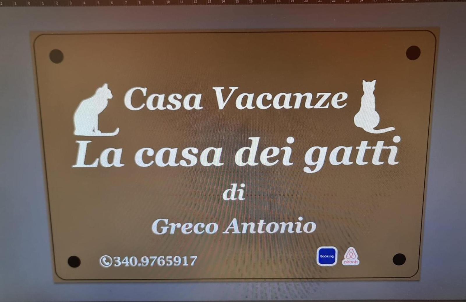 Апартаменты La Casa Dei Gatti Сиракузы Экстерьер фото